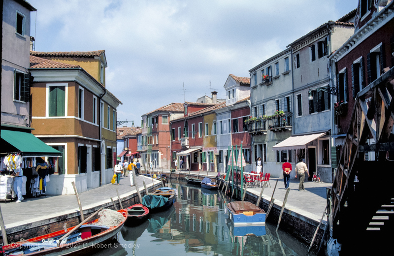 Back canal in Burano