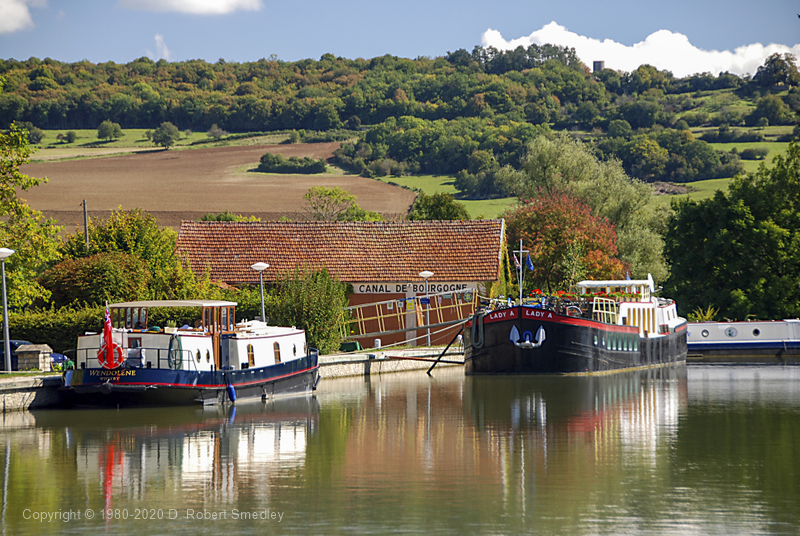 Port of Vandenesse-en-Auxois on the Burgundy Canal