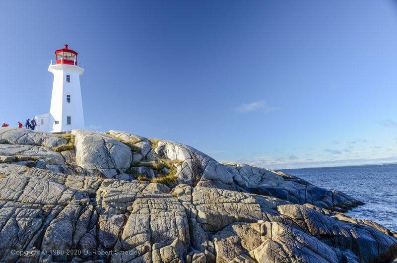 Peggys Cove lighthouse.