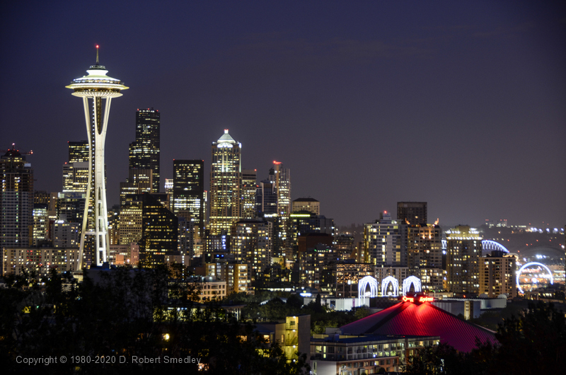 The Seattle skyline from Kerry Park.